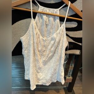 Anthropologie XS White Tank